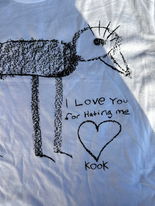 KOOK T-shirt I love you for Hating me
